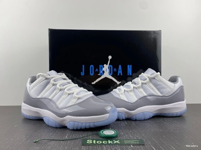 Rep TBkick Jordan Grey AV2187-140 Air Cement Low 11 0725